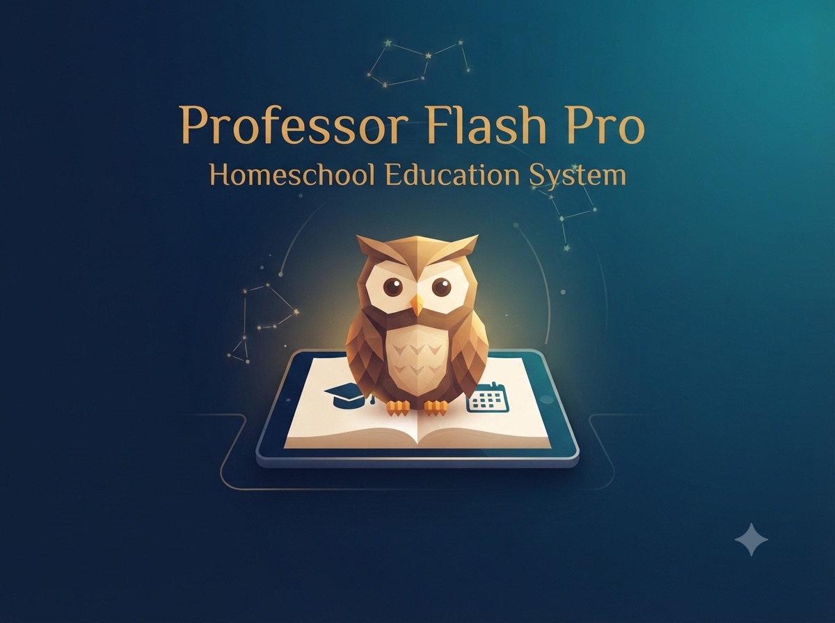Professor Flash Pro — Homeschool Education System